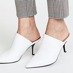 DIANE VON FURSTENBERG Leather Mules